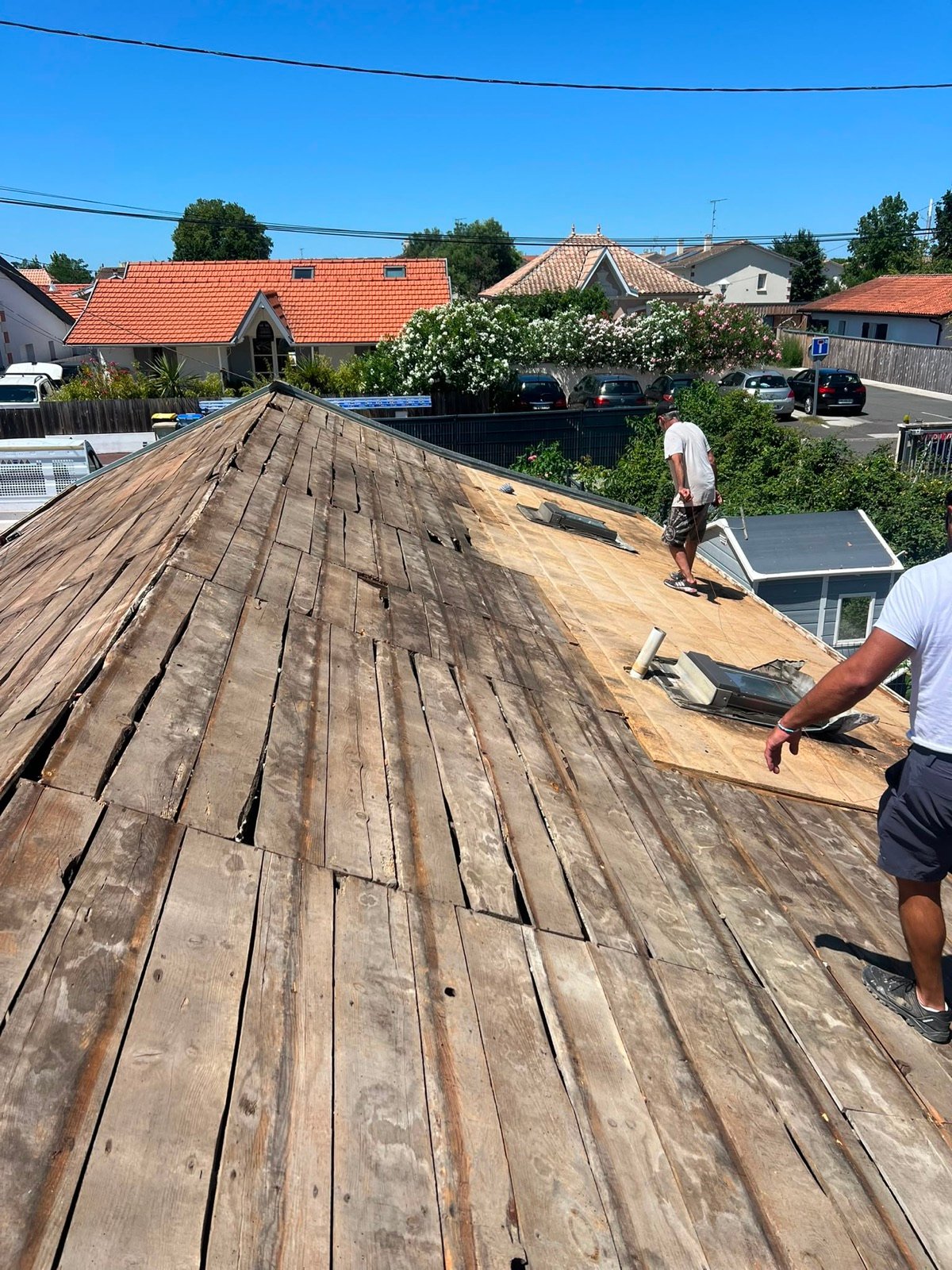 Rénovation toiture & pose de Velux
