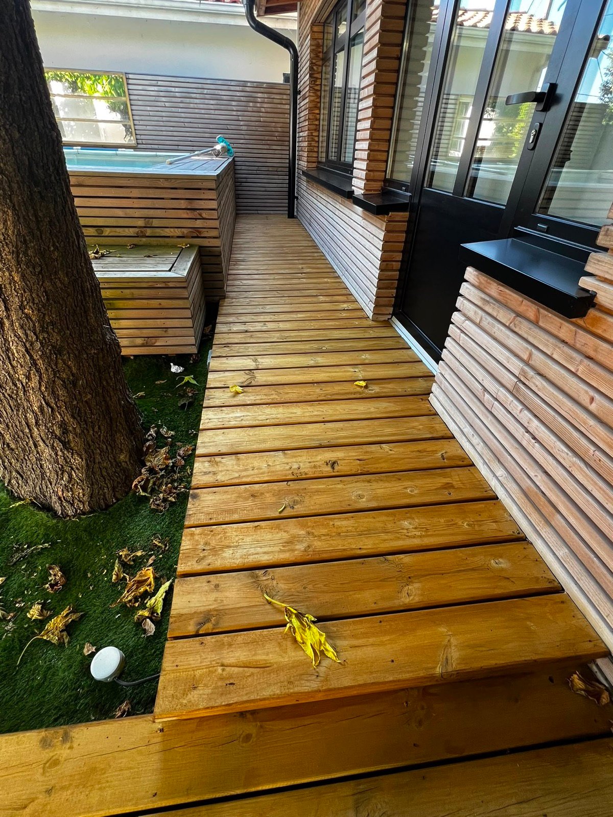Rénovation d'une terrasse en bois